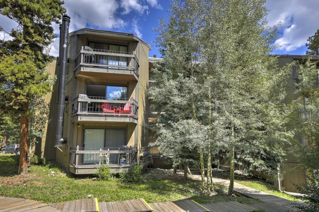 Breckenridge Condo With Balcony Walk To Ski Resort Zewnętrze zdjęcie