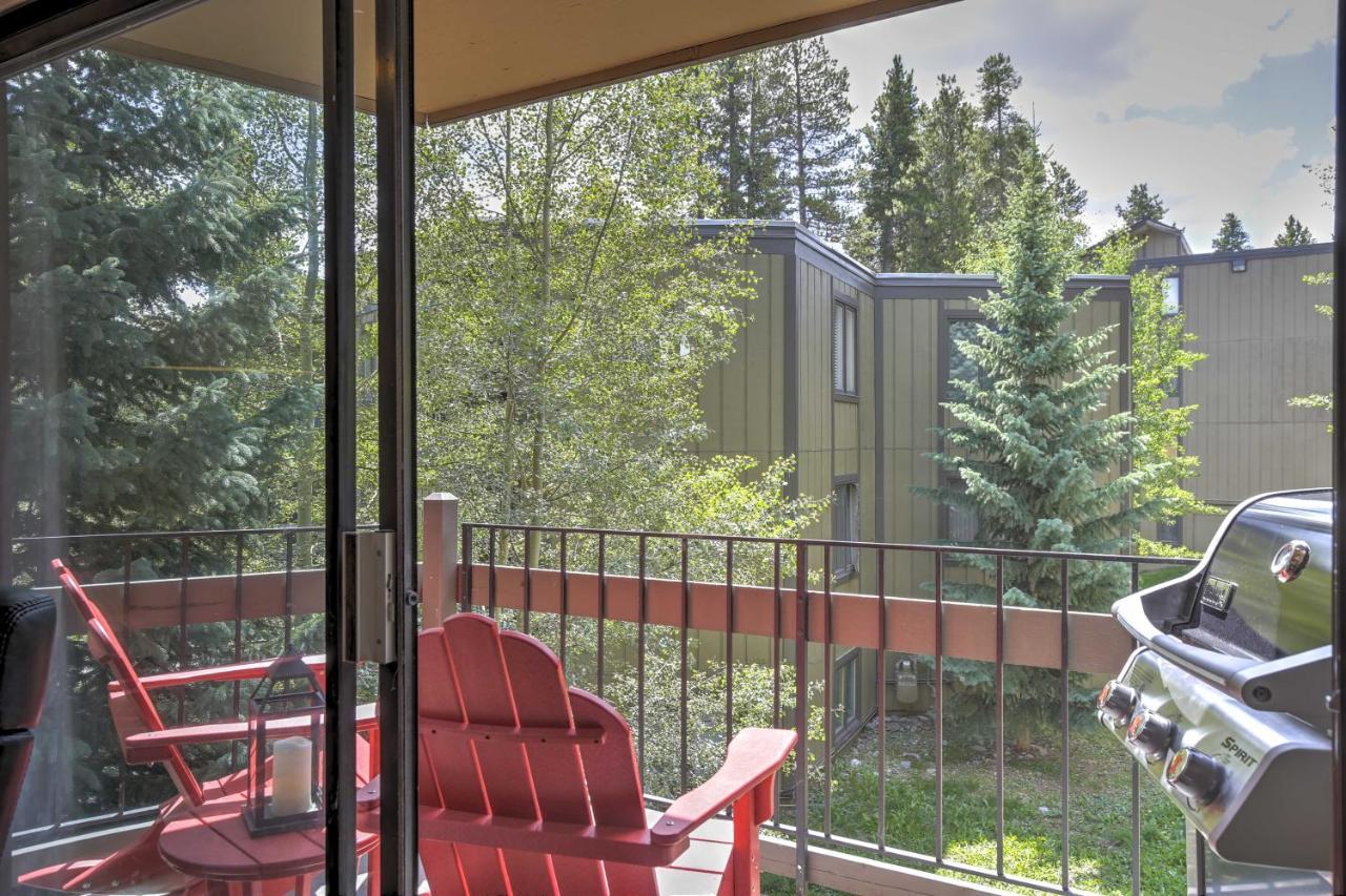 Breckenridge Condo With Balcony Walk To Ski Resort Zewnętrze zdjęcie